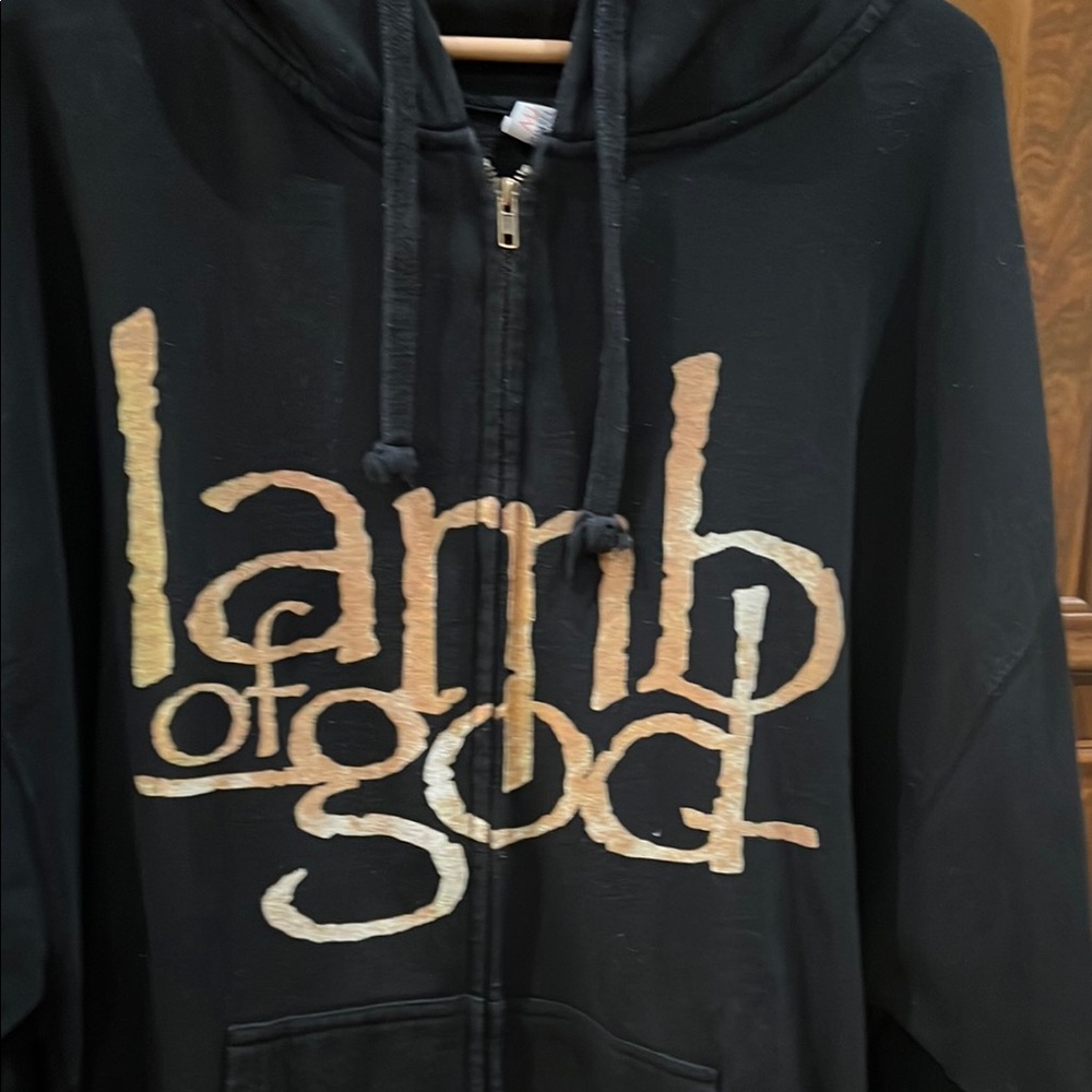 Lamb of God Black Hoodie - Picture 2 of 4